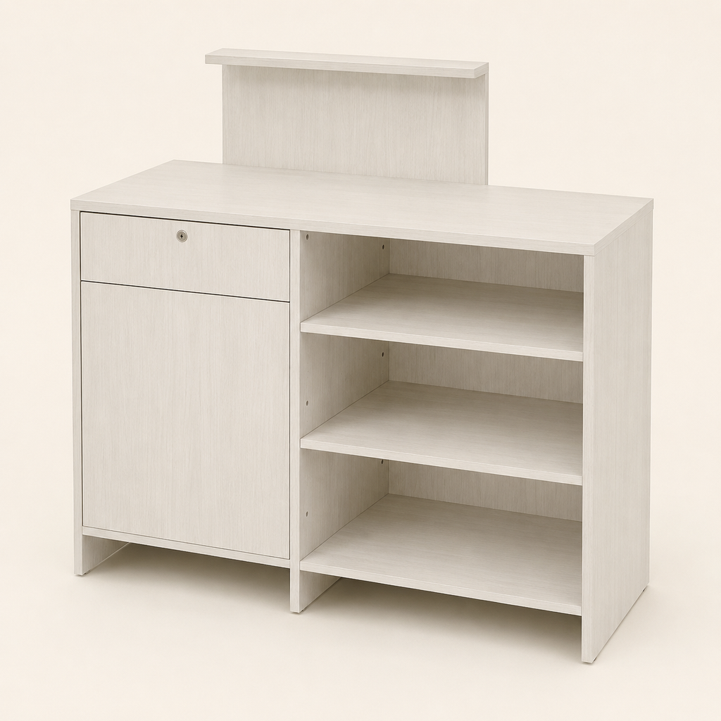 Banco Reception Vista Consolle White – Larice Bianco