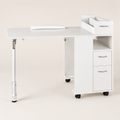 Tavolo Manicure Richiudibile Space Save con Cassettiera