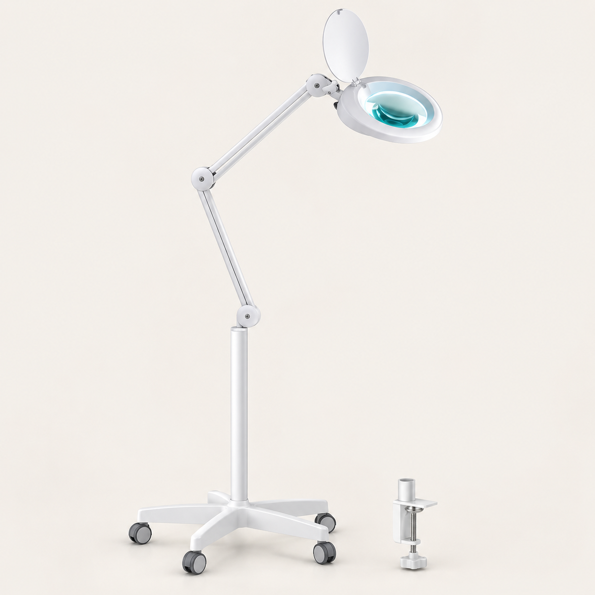Lampada Professionale 5D Fly con Lente 5 Diottrie e Ricambi