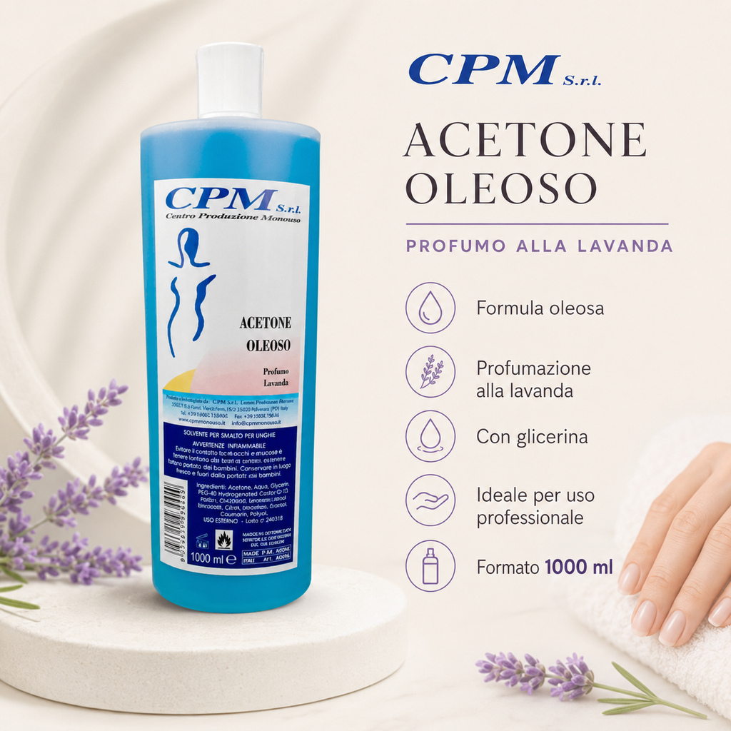 Acetone Oleoso profumo di Lavanda