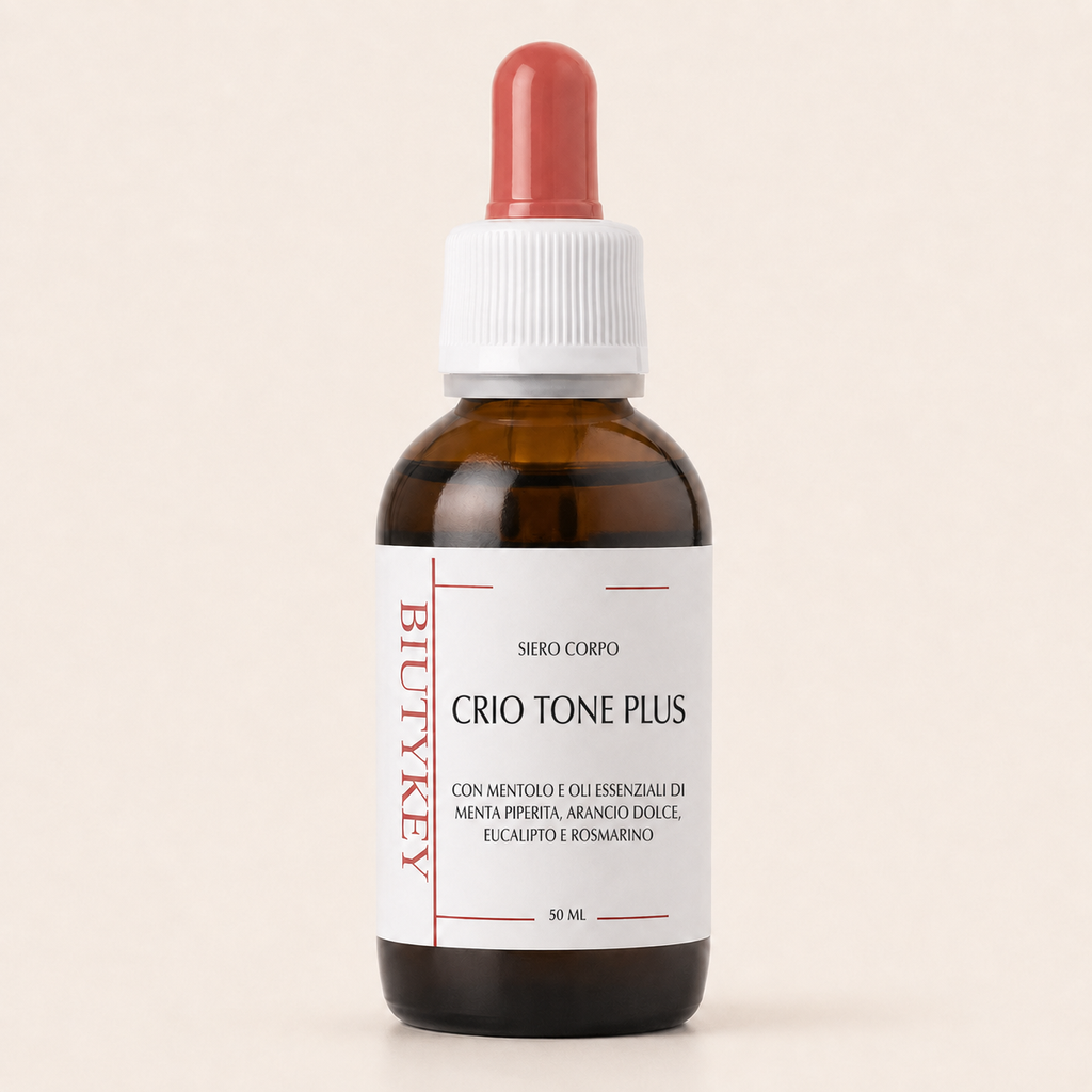 Siero Corpo Crio Tone Plus Tonificante con Mentolo e Oli Essenziali 50 ml