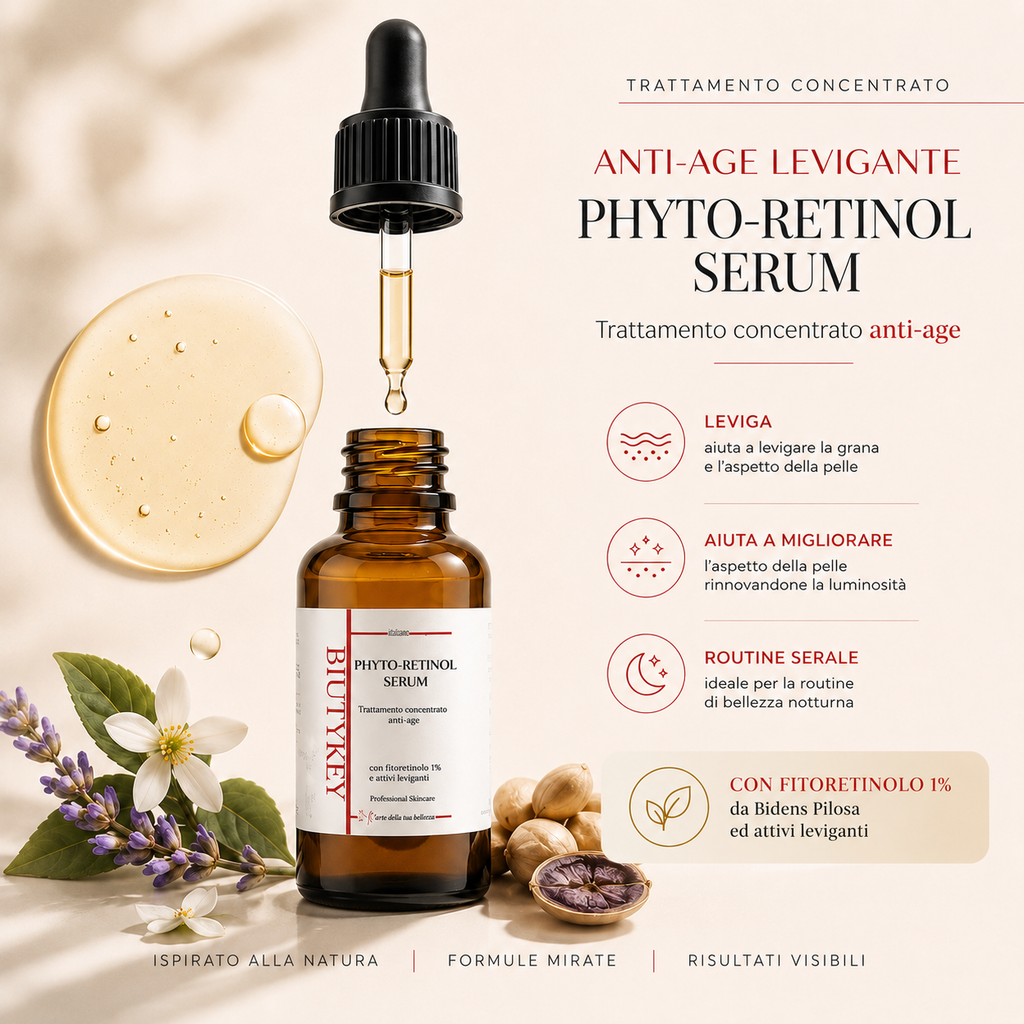 Siero Viso Fitoretinolo 1% Antiage 50ml