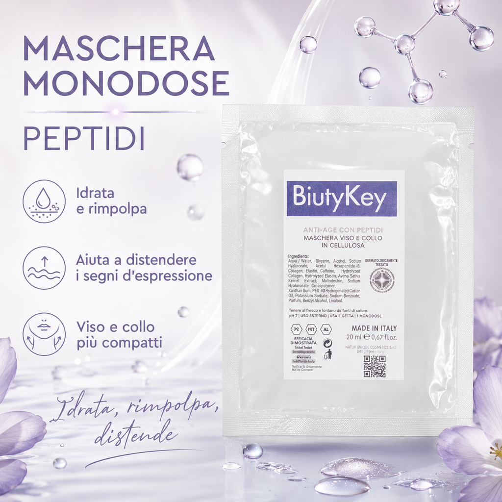 Maschera Monodose ai Peptidi