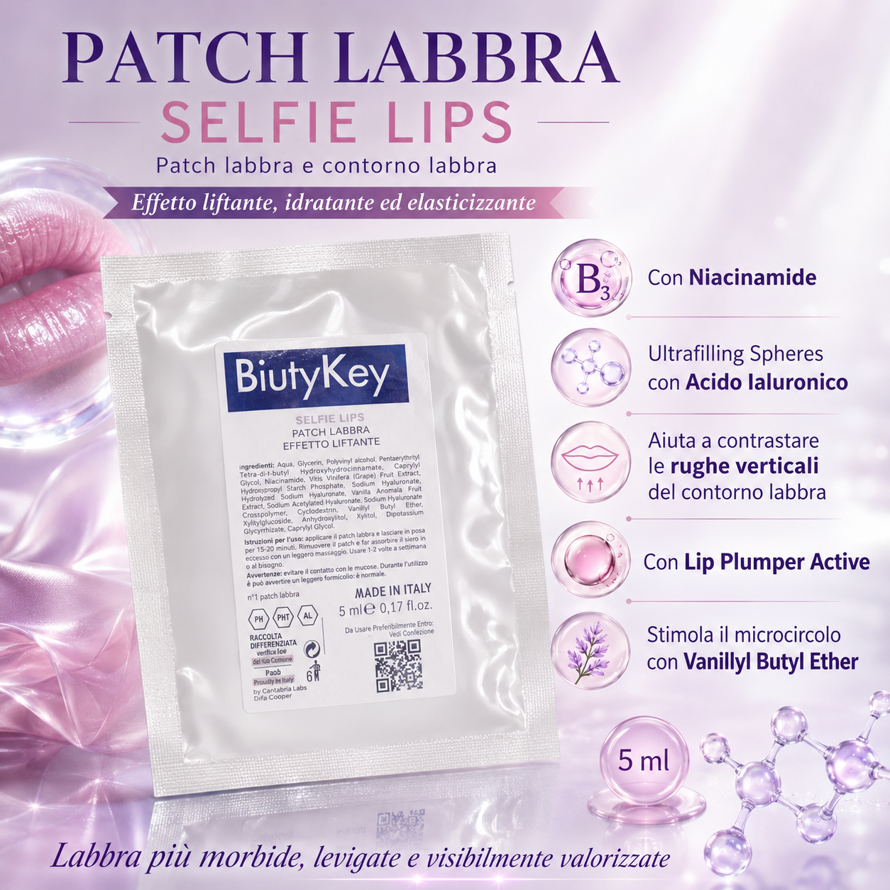 Patch Labbra “Selfie Lips” 5 ml