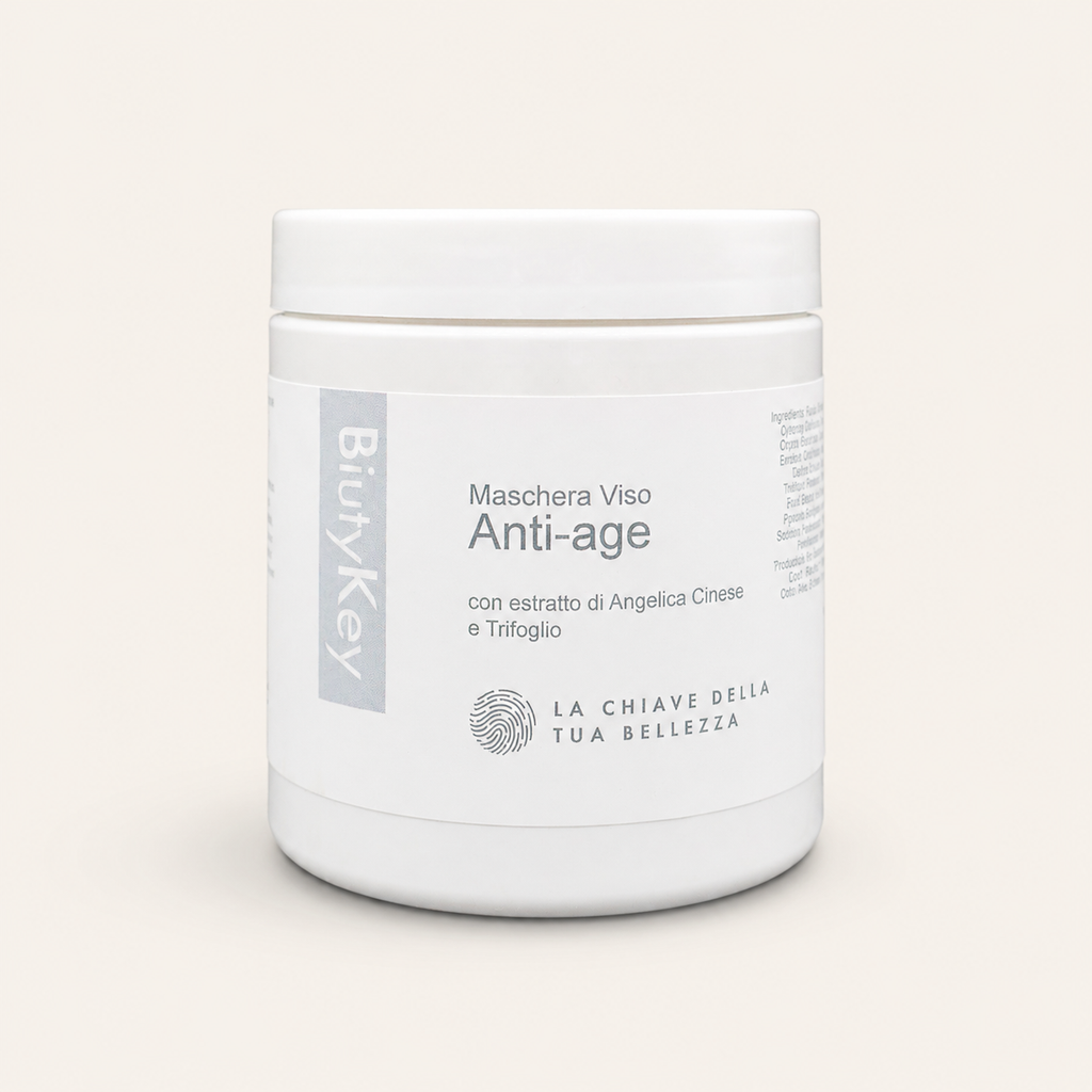 Maschera Viso Anti-Age con Estratto di Angelica Cinese e Trifoglio 250 ml