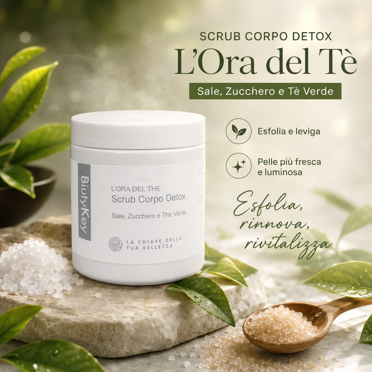 Scrub Detox "L’ora del Tè" 250 ml
