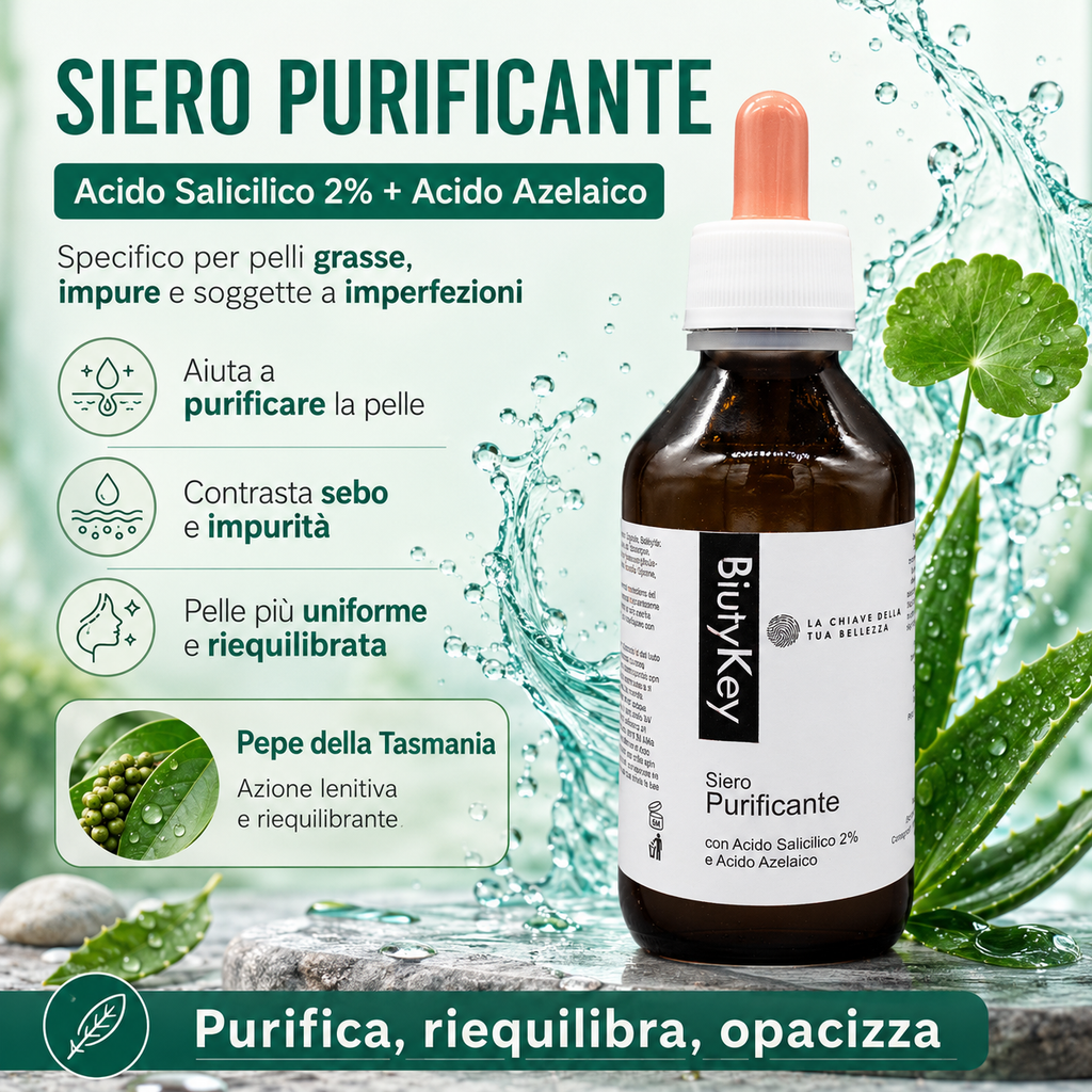 Siero Purificante con Acido Salicilico 2% 100 ml