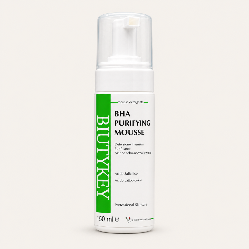 Mousse Detergente Viso con Acido Lattobionico e Acido Salicilico 150ml