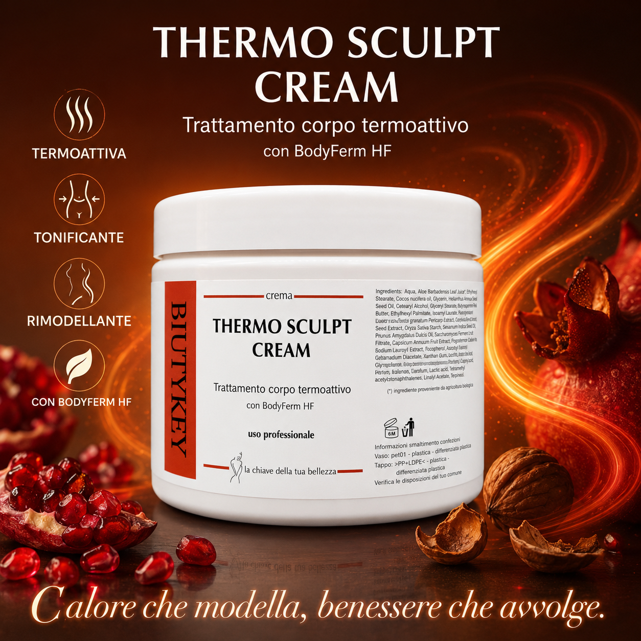 Crema Massaggio Termoattiva 500 ml
