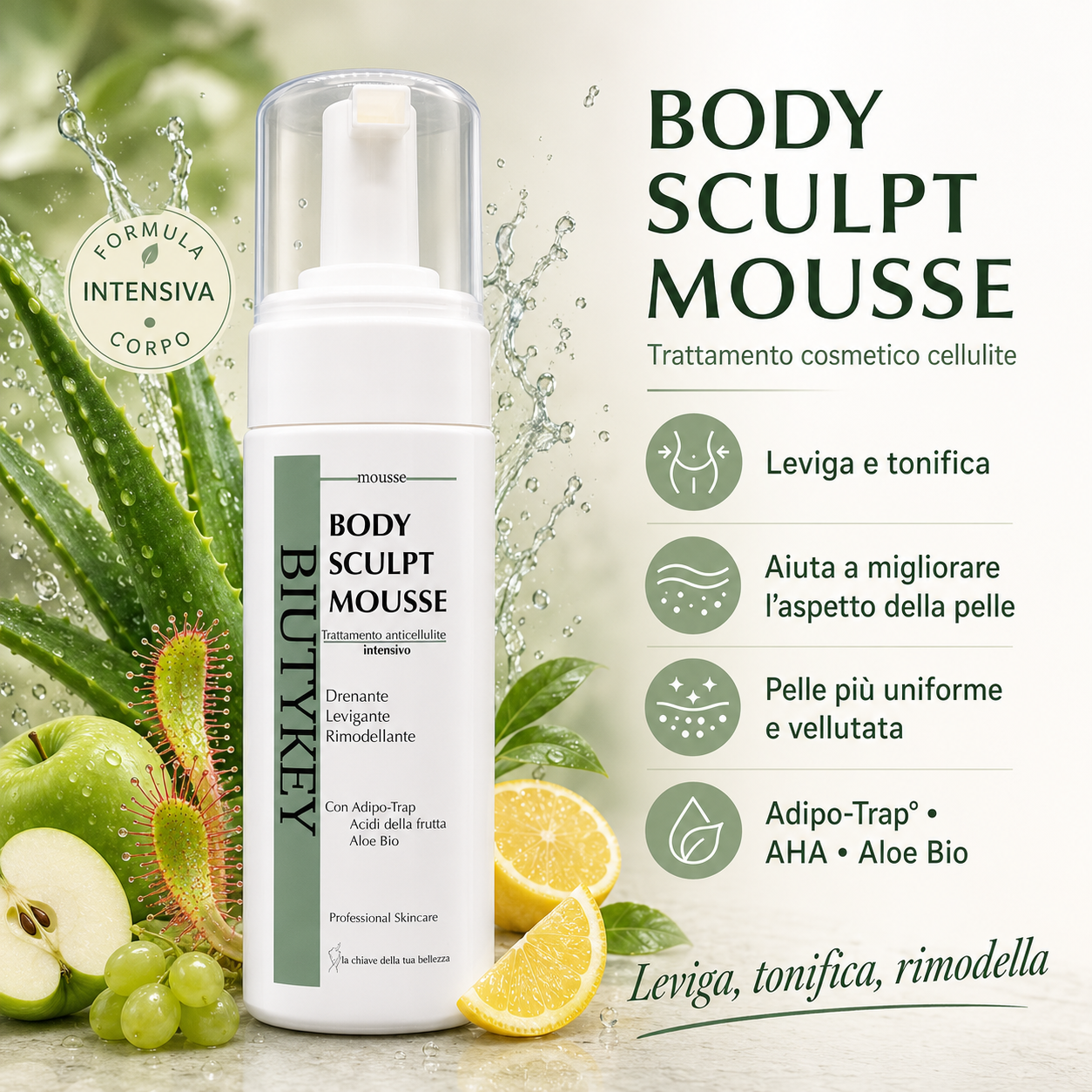 Mousse Trattamento Cellulite con Adipo Trap 150 ml
