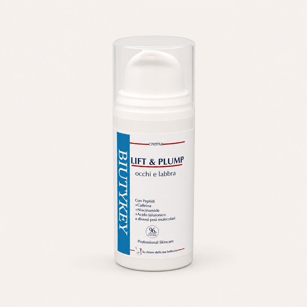 Crema Contorno occhi e labbra con Peptidi e Ialuronico 30ml