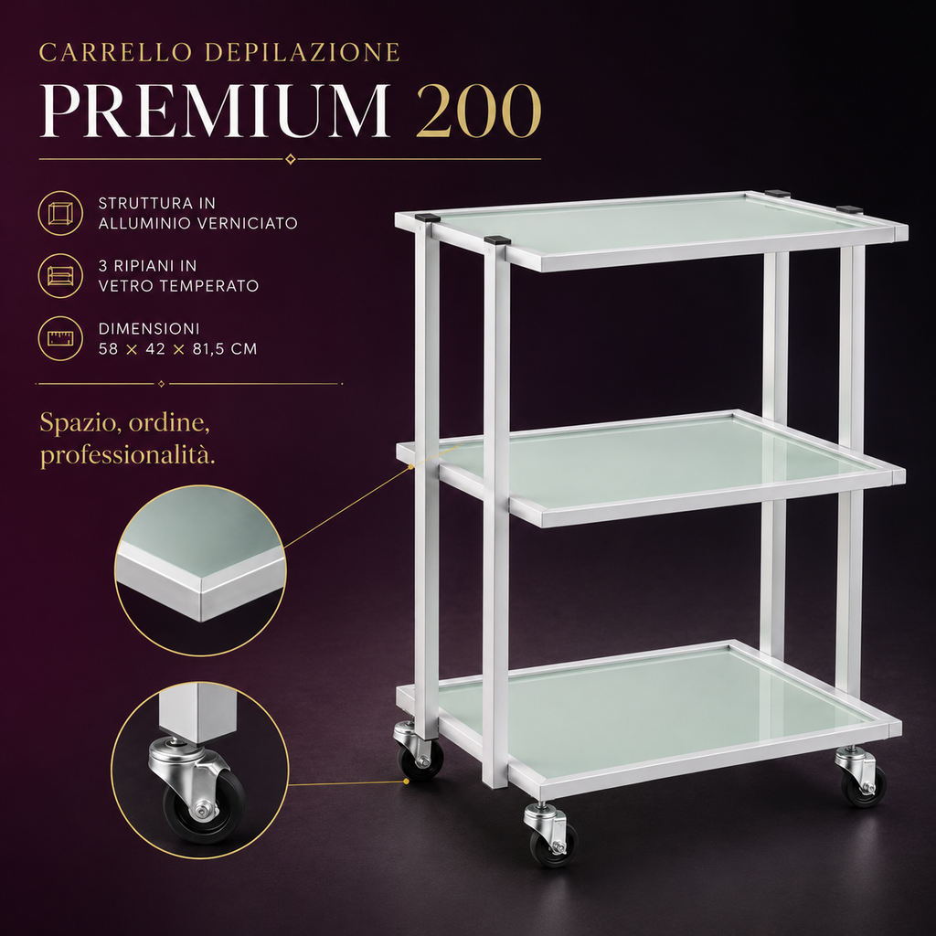 Carrello Depilazione Premium 200