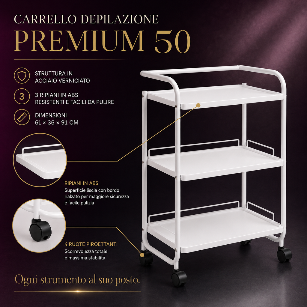 Carrello Depilazione Premium 50