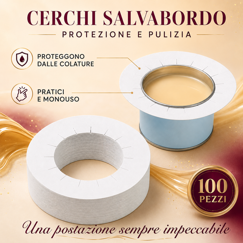 Cerchi Salvabordo Monouso – 100 pezzi