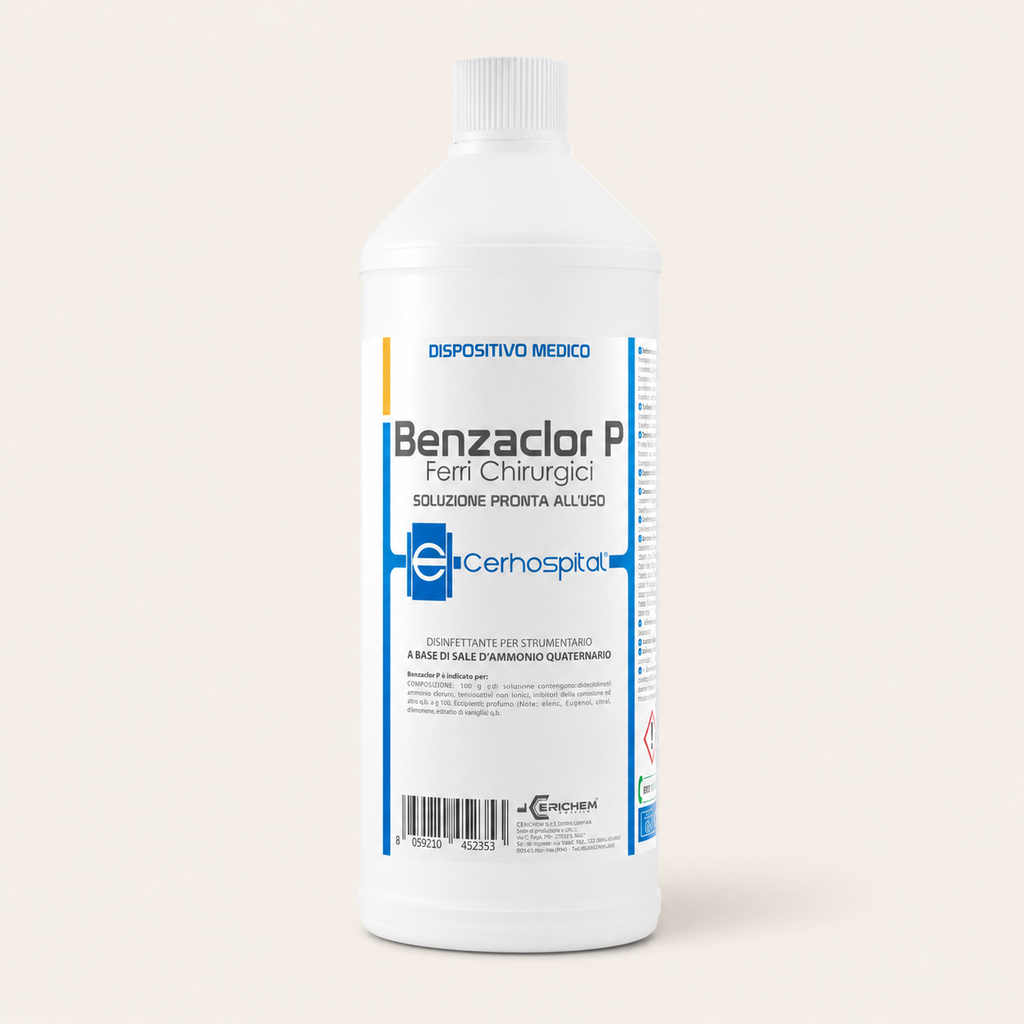 Liquido Disinfettante Per Strumenti Benzaclor P. 1000ml