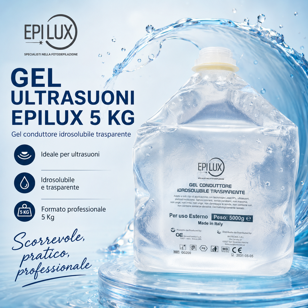 Gel Ultrasuoni Epilux 5kg