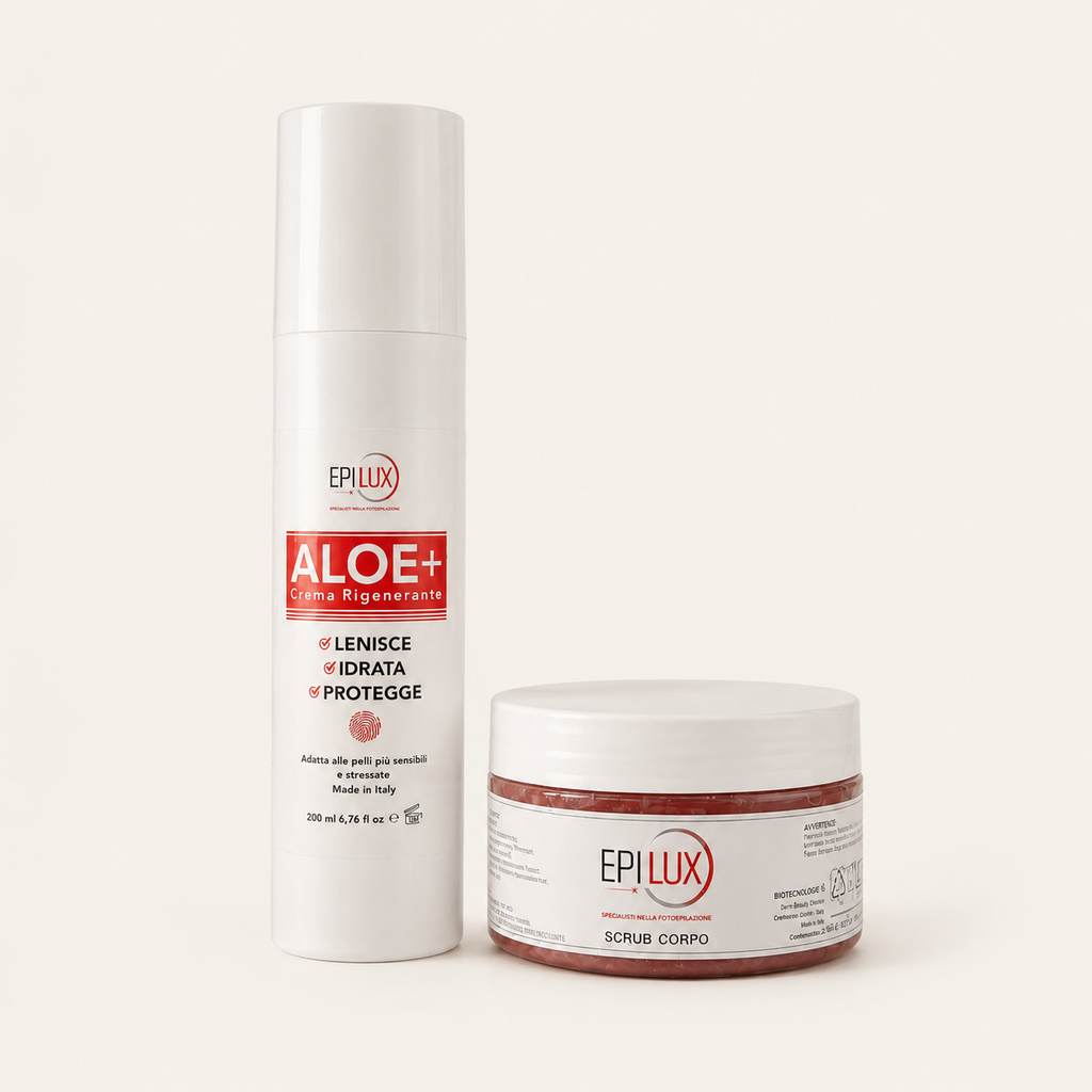 KIT EPILUX Crema + Scrub