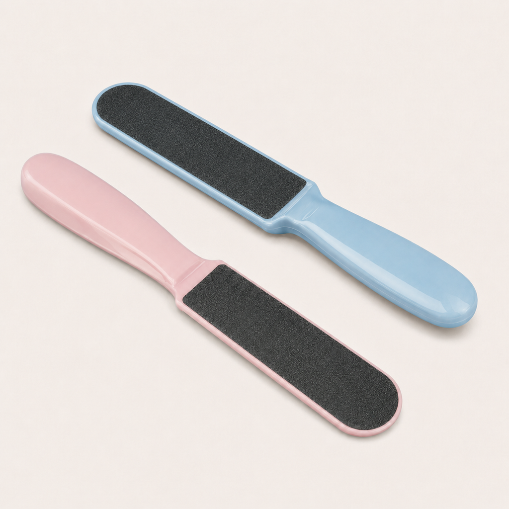 Raspa In Plastica Ergonomica Blu – Rosa