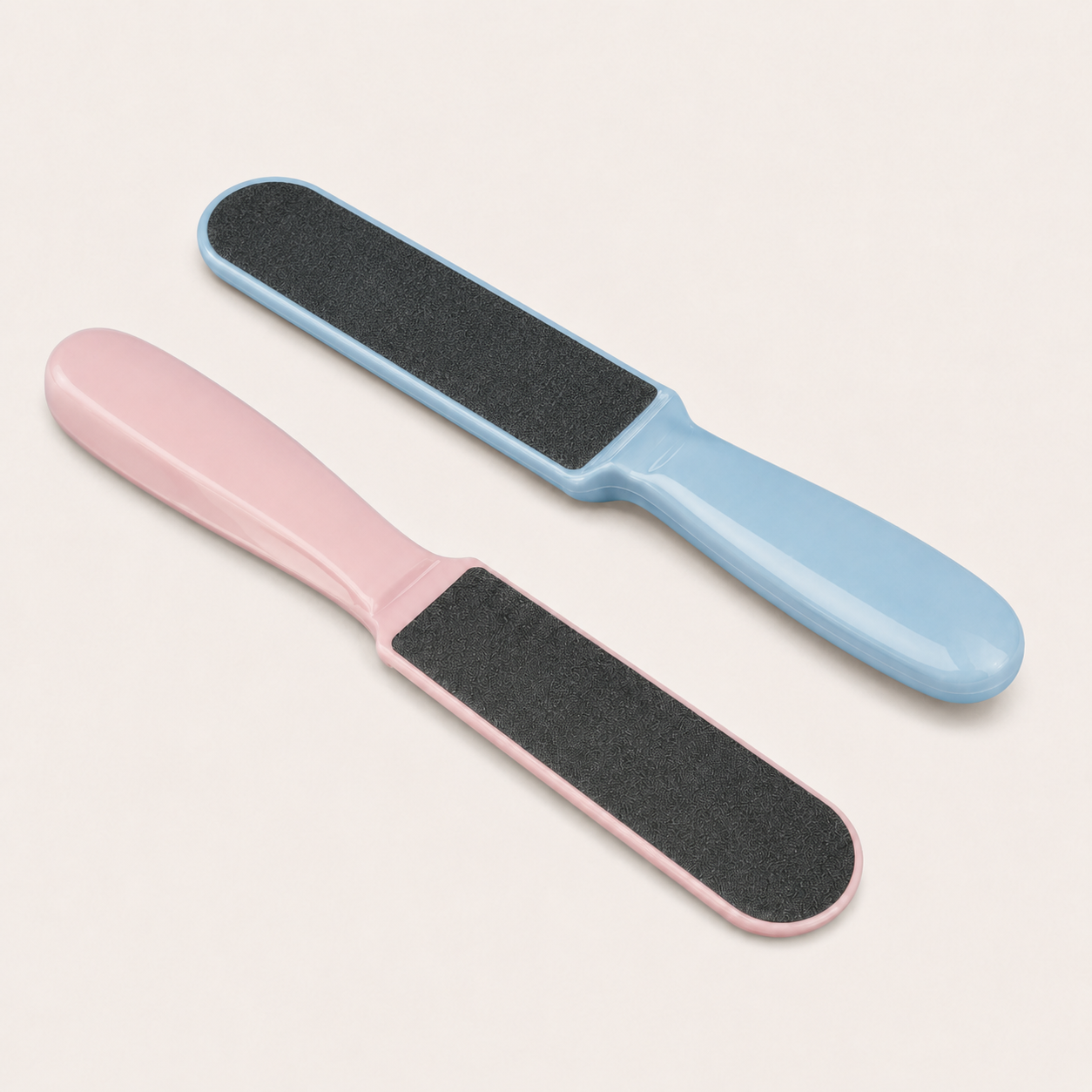 Raspa In Plastica Ergonomica Blu – Rosa