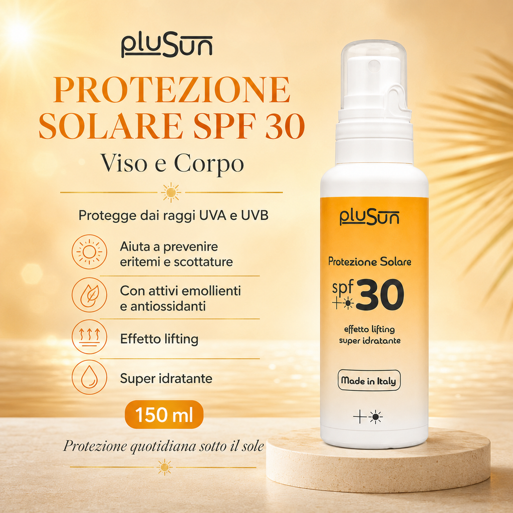 PluSun Protezione Solare SPF 30 – 150 ml